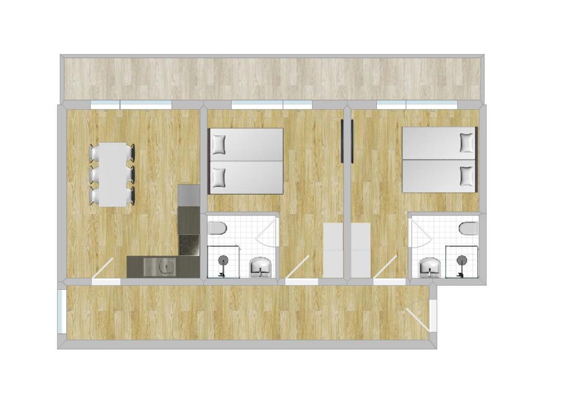 Alpenzeit Zillertal Apartments Zell am Ziller Pokoj fotografie